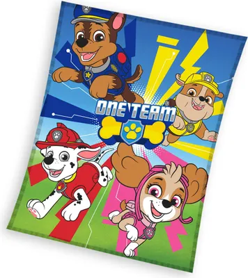 Produktbild von Fleecedecke 110X140 Paw Patrol HUNDE