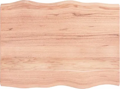 Obrázek produktu pro vidaXL Stolová deska 80x60x(2-4) cm z masivního dřeva s ošetřenou hranou stromu