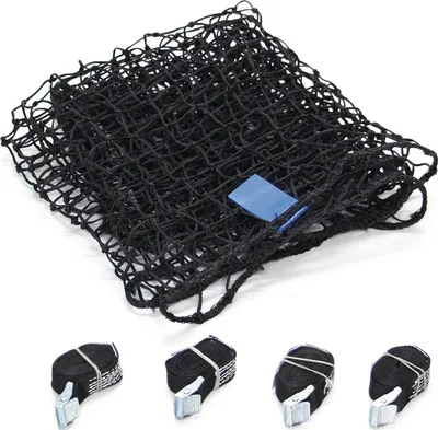 Image de Spanset Filet de sécurité pour voiture 1,3x1,6avec 4 sangles de serrage 2m pour voiture - D004074DU