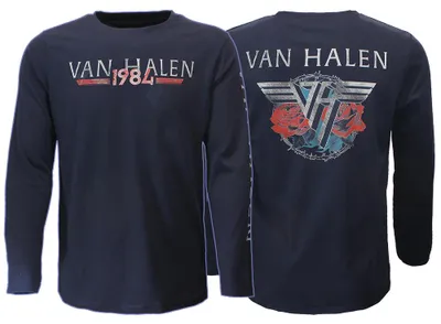 Immagine prodotto di Maglietta a maniche lunghe Van Halen Tour 1984 - XXL