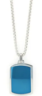 Produktbild von Akzent Edelstahlkette "Nassim" mit Dogtag Anhänger