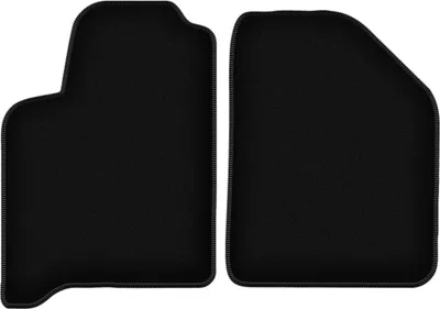 Image de Wielganizator Tapis avant de sol velours sur-mesure pour Renault Scenic I (1996-2003, monospace) noir, jeu 2 pièces, fixations