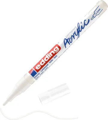 Produktbild von EDDING - Acrylmarker EDDing E -5300 F Verkehrswit | 1 Stück | 10 Stück