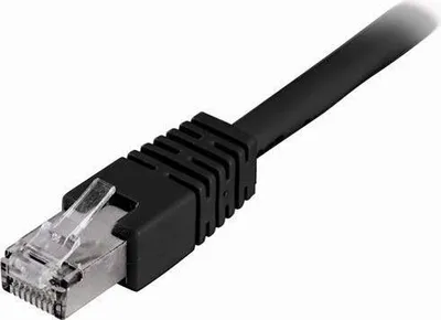Produktbild von Deltaco STP-620S, 20 m, Cat6, F/UTP (FTP), RJ-45, RJ-45, Schwarz