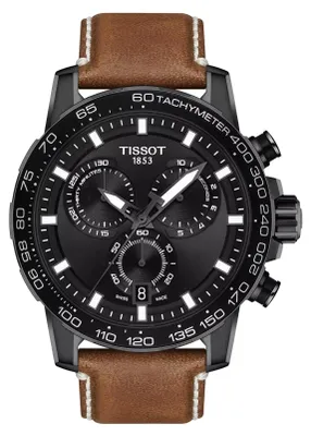 Immagine prodotto di Orologio da uomo Tissot Supersport Chrono, 45,5 mm, riferimento 125.617.36.051.01, color marrone
