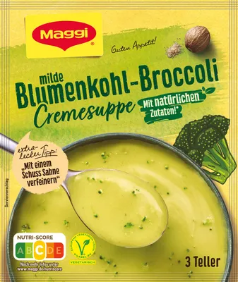 Image de Crème de chou-fleur et brocoli Maggi