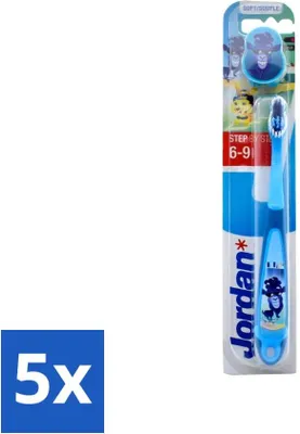 Obrázek produktu pro Zubní kartáček Jordan Step 3 (6-9 let) - hodnotné balení - 5 kusů