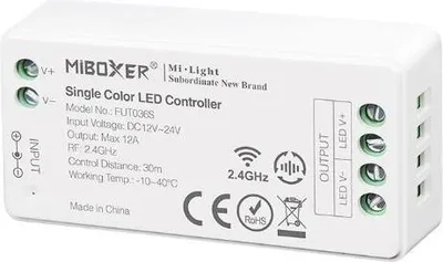 Immagine prodotto di 2.controller LED wireless 4G FUT036S dimmer monocolore 12-24V 1 canale