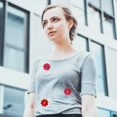 Produktbild von 36 Stück gestickte Blumen bei Bügelapplikationen - Sonnenblume Gänseblümchen Patch für Kleidung - nähen auf gestickte Applikation - Dekoration nähen Patches - Gestickte Patches