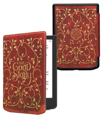 Produktbild von kwmobile Schutzhülle für Pocketbook Verse / Verse Lite / Verse Pro / Color / Vivlio Light/Light HD Hülle - eReader Flip Case mit Auto Sleep Funktion -