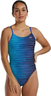 Produktbild von Tyr Durafast Elite Cutoutfit Speedwarp Badeanzug Blau 40 Frau Blau 40