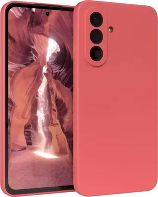 Produktbild von EAZY CASE - TPU Hülle für Samsung Galaxy A36, TPU Case stoßfeste Handyhülle, weiches Cover mit Kameraschutz, Silikonhülle in Rot