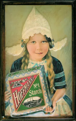 Produktbild von Blechschild Hoffmann Stärke No. 1 Starch Schild retro Werbeschild Nostalgieschild