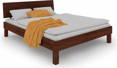 Produktbild von Bett Zigo 200 x 160 cm Wildeiche Choco