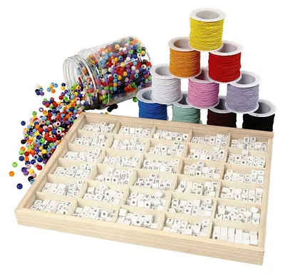 Image de Set de bracelets Letterkralen Maken