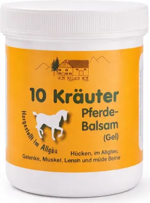 Produktbild von Pullach Hof 10 Kräuter Pferde-Balsam (Gel) – 250 ml
