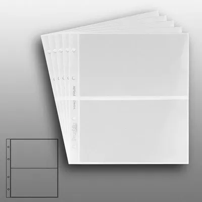 Produktbild von Prophila Collection 10 kleine Geldschein-Hüllen für je 2 Banknoten weiß
