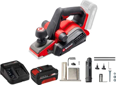 Zdjęcie produktu dla Profesjonalna strugarka akumulatorowa EINHELL TP PL 18/3 Li BL Kit (1x 4,0 Ah)