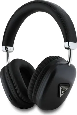 Produktbild von Guess Metallisches Dreieck Logo In-Ear-Kopfhörer - Schwarz