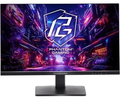 Obrázek produktu pro Asrock Phantom Gaming, 68,6 cm (27"), 2560 x 1440 px, Quad HD, LED, 1 ms, Černá