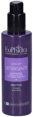Immagine prodotto di Euphidra Ultralight Detergente Niacinamide 200 Ml