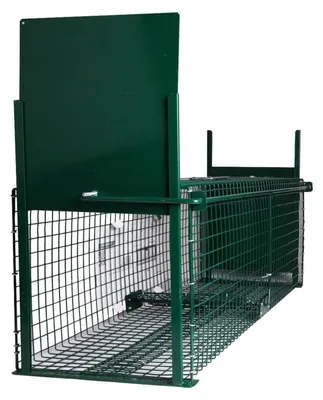 Produktbild von BoxTrap Lebendfalle mit zwei Eingängen (103 x 31 x 31cm)
