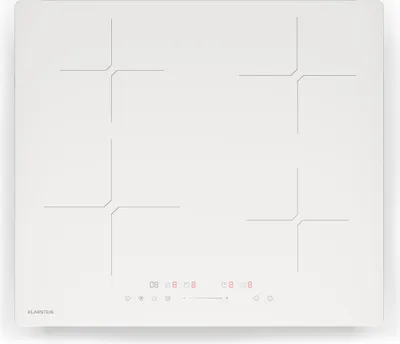 Produktbild von Klarstein PowerGlide Induktionskochfeld - 4-Zonen Induktionsherd, 7800 W Power Boost, 9 Heizstufen, SenseControl, Timer & Kindersicherung, 60 cm Design, Schwarz