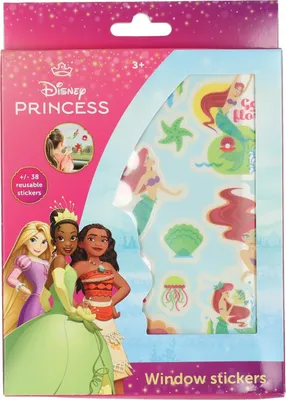 Produktbild von Disney Fensteraufkleber wiederverwendbare Prinzessin