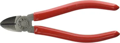 Produktbild von Seitenschneider mit rotem Tauchgriff