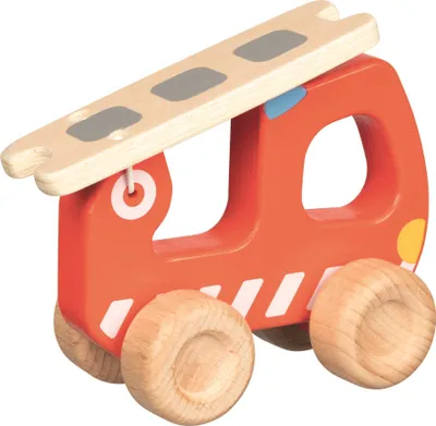 Produktbild von GOKI Feuerwehrauto aus Holz
