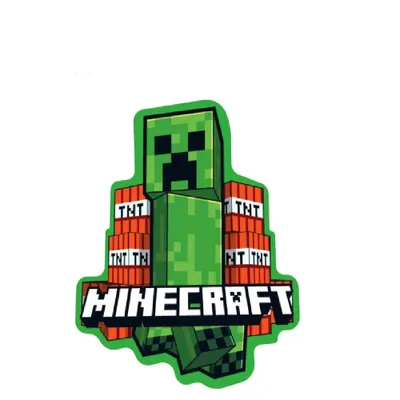Obrázok produktu pre Tvarovaný 3D vankúš Minecraft - Creeper and TNT