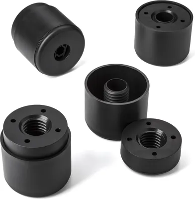Produktbild von 8er Set Möbelfüße Schrankfüße HOTEL rund Höhe verstellbar 44 - 54 mm SO-TECH