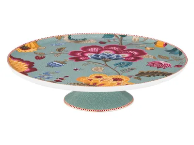 Produktbild von PIP STUDIO Blooming Tales Fantasy Blue Kuchenplatte 30,5cm