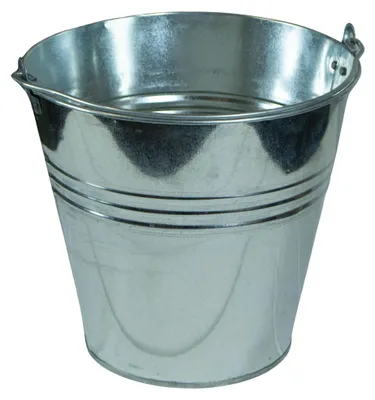 Image de Seau en zinc pour jardin et décoration, 7 litres
