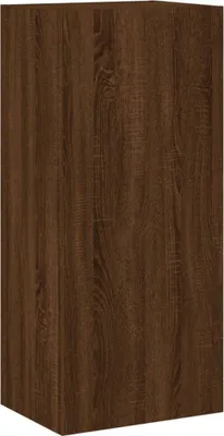 Produktbild von vidaXL TV-Wandschrank Braun Eiche-Optik 40,5x30x90 cm Holzwerkstoff