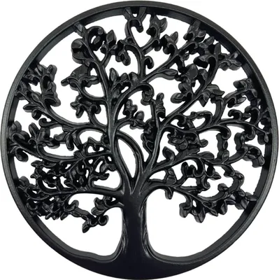 Image de Prodex Arbre en cercle en bois noir 30 cm Prodex 6122