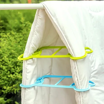 Produktbild von Große Deckenklammern 2 Stück, robuste Wäscheklammern für Balkon, Strandliege & Garten, ideal für Handtücher und schwere Stoffe