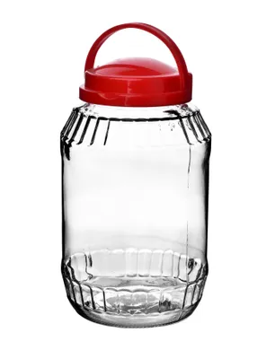 Produktbild von Basic Kitchen Glas 3,1 l mit Griff      15 x 26,5 cm