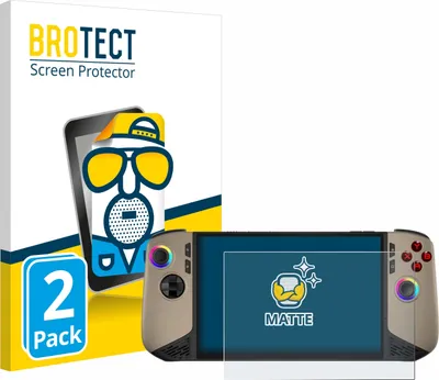 Produktbild von 2x BROTECT Schutzfolie für MSI Claw 8 AI+ Displayschutz Displayschutzfolie Folie Matt Entspiegelungsfolie