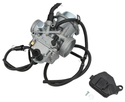 Imagen del producto de Carburador para ATV, modelo AR1237CA163RA, fabricado en aleación de aluminio, compatible como repuesto para los modelos TRX350FE y TRX350FM RANCHER 350