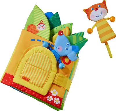 Produktbild von Blätterhäuschen - Lehrreiches Stoffbuch für Babys und Kleinkinder