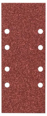 Produktbild von Schleifblatt-Set für Schwingschleifer, 8 Löcher, 93 x 230 mm, K 40, 25er-Pack