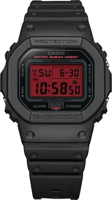 Produktbild von G-SHOCK G-SHOCK Digital Herrenuhr Casio-DW-5600BBR-1ER