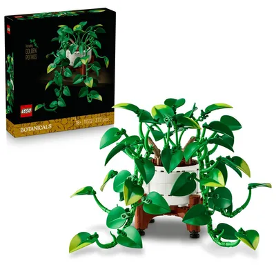 Obrázek produktu pro LEGO Botanicals Závěsná šplhavnice zlatá, Sada na stavění, 18 rok/roky, Plast, 372 kusů, 576 g