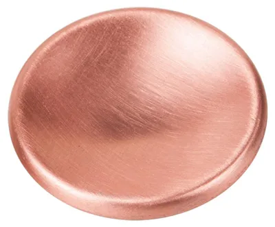 Image de Bouton de meuble zamac diamètre 60 mm cuivré satiné lot de 12 piéces