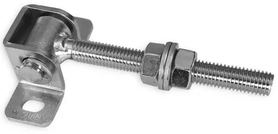 Immagine prodotto di LogistSystem Guida per cancello regolabile zincata M16 - Piastra 83x28 mm 1 pezzo - 61.082