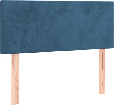 Produktbild von Kopfteil Dunkelblau 100x5x78/88 cm Samt