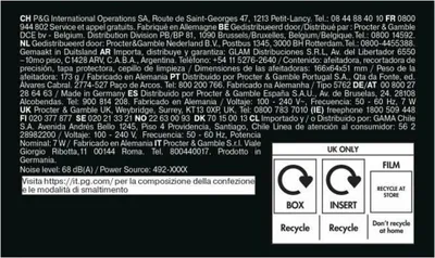 Produktbild von Braun Series 5 52-N1200S, Folienschaber, Schwarz, Tasten, Akku, Lithium-Ion (Li-Ion), Integrierte Batterie