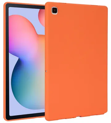 Produktbild von Für Samsung Galaxy Tab S6 Lite 2020 / 2022 / 2024 TPU Silikon Hülle Tablet Case Orange