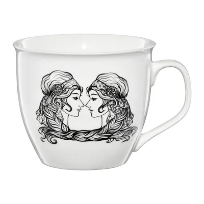 Zdjęcie produktu dla Kubek porcelanowy 550 ml Bliźnięta Ambition